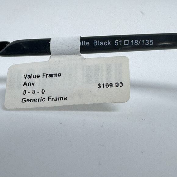 Genevieve Paris Design Eyeglass Frames Matte Black/Silver 51/18/135 17036 - Picture 6 of 7